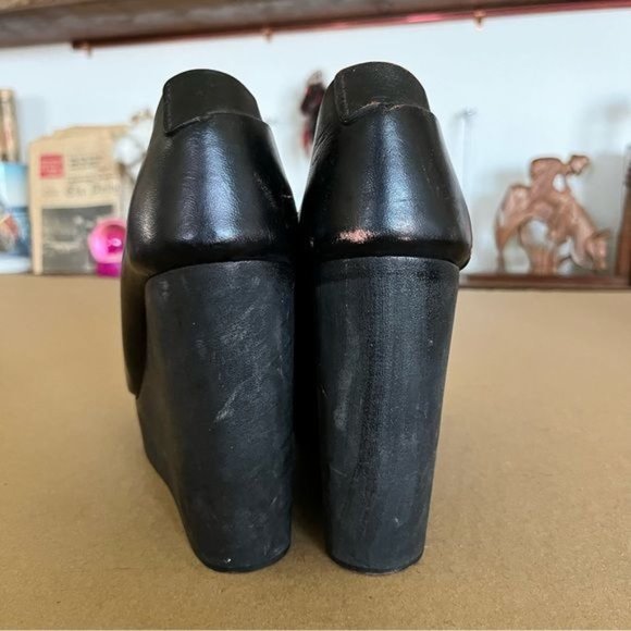 Dolls Kill E Platform Leather Oxfords - Picture 8 of 8